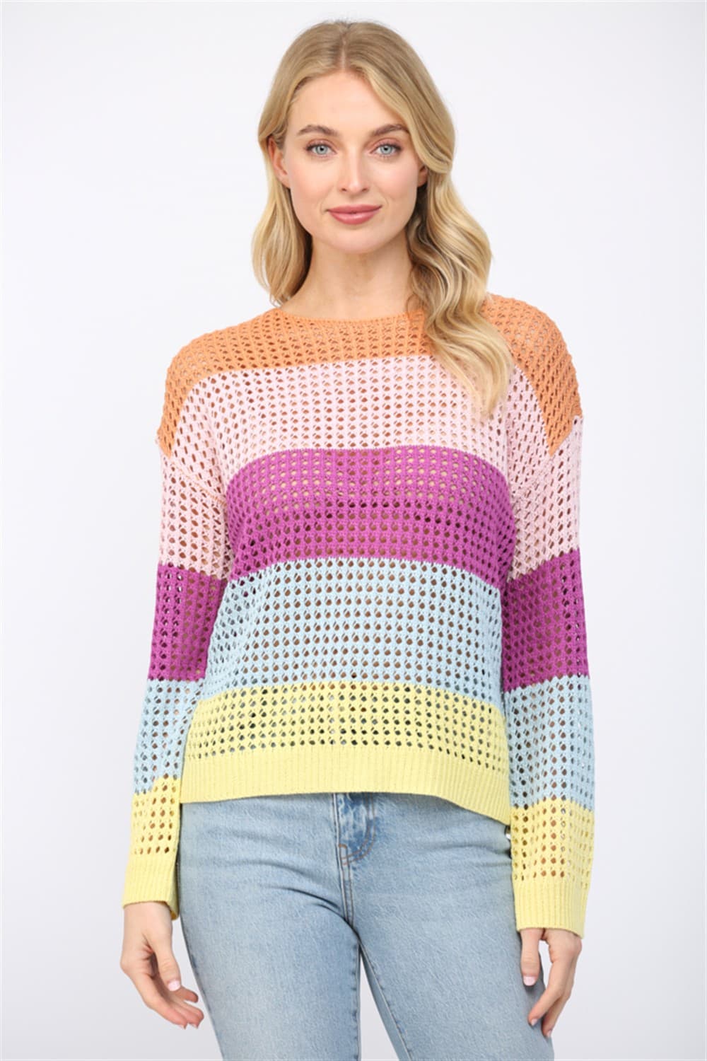 Color Block Sweater