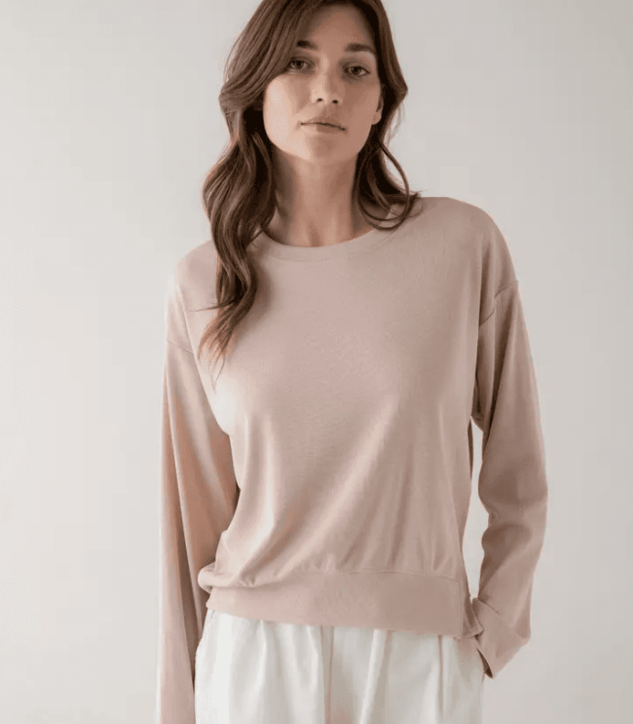 Asymmetric Hem Sweatshirt