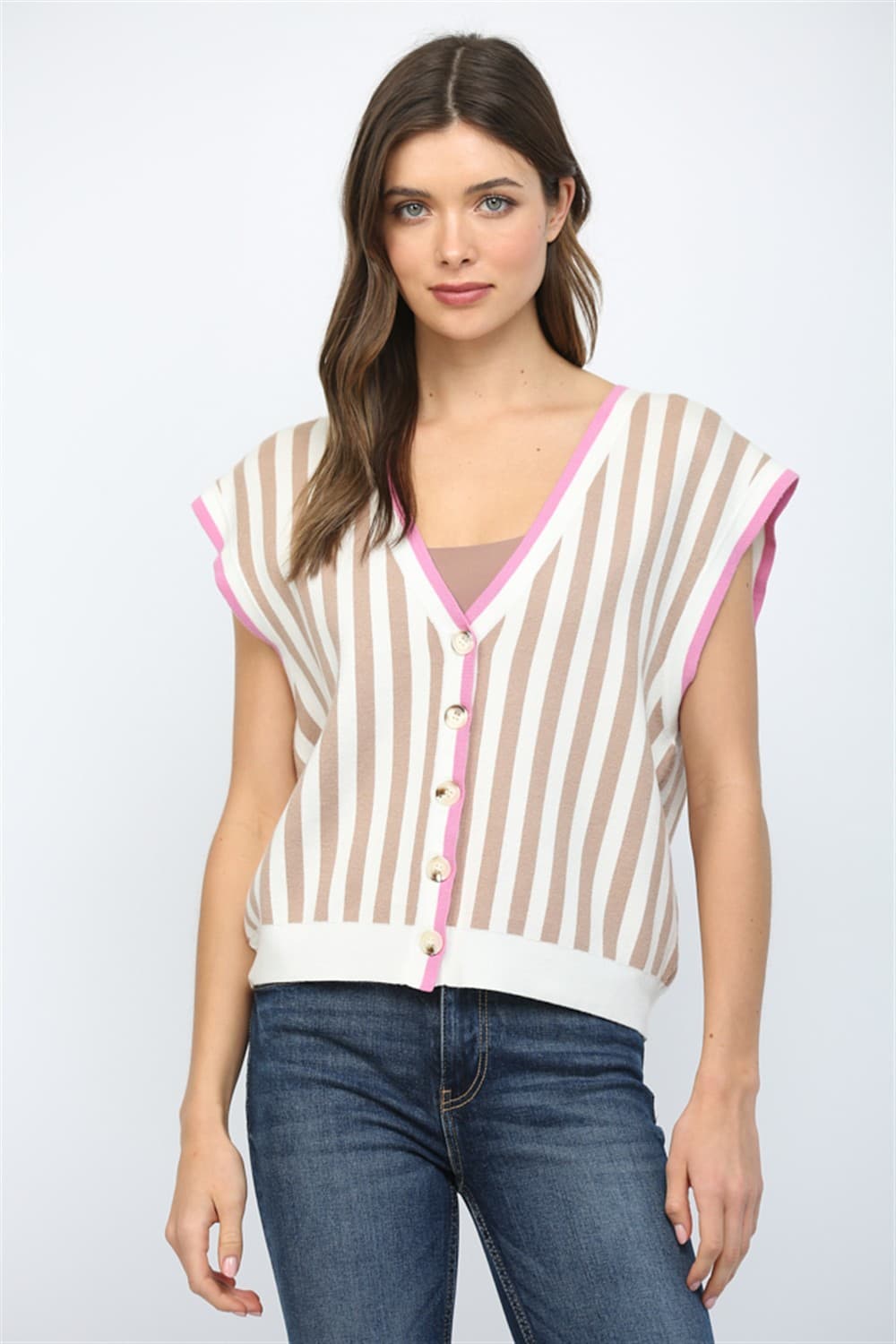 Striped Vest