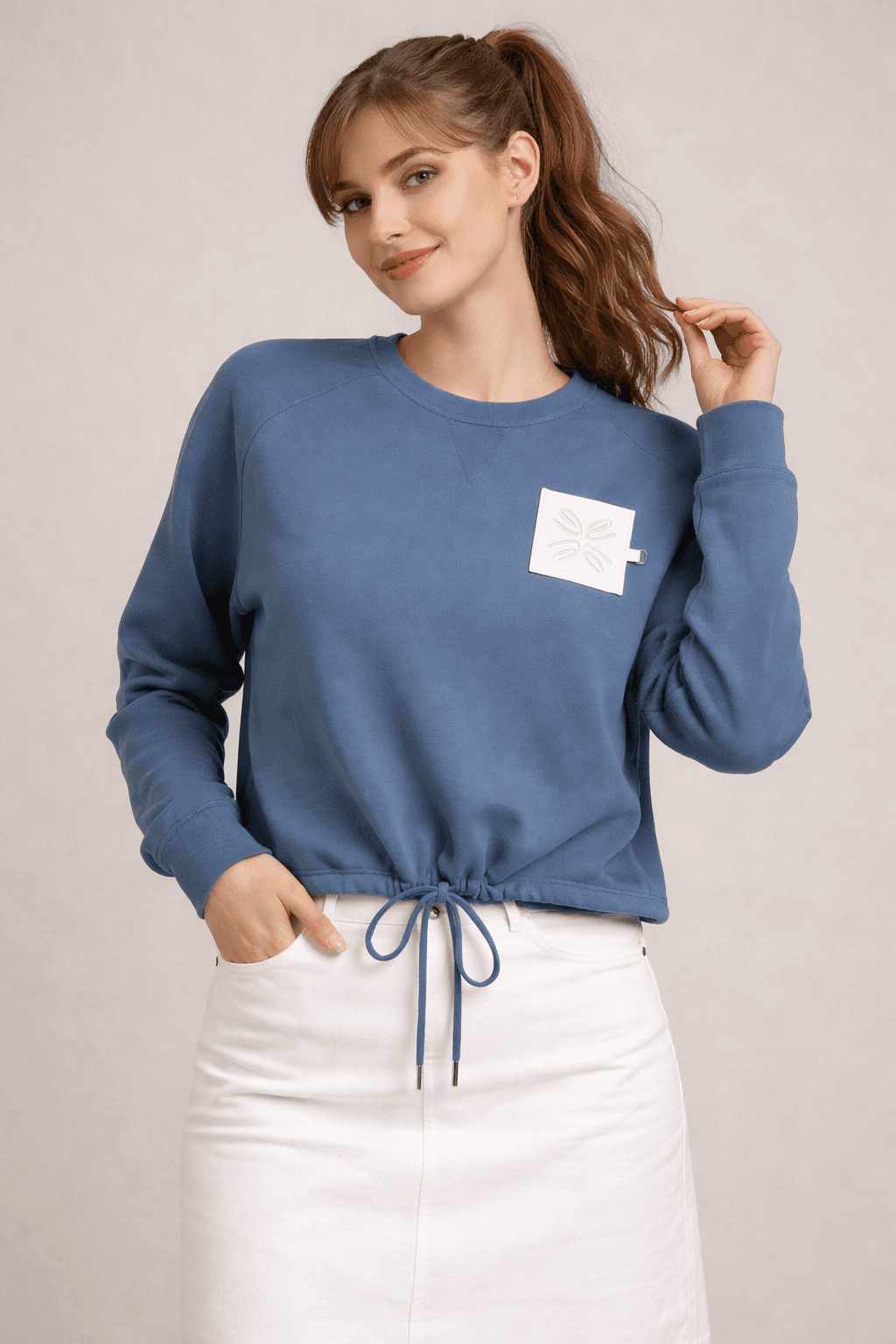 Ladies Bungee Sweatshirt