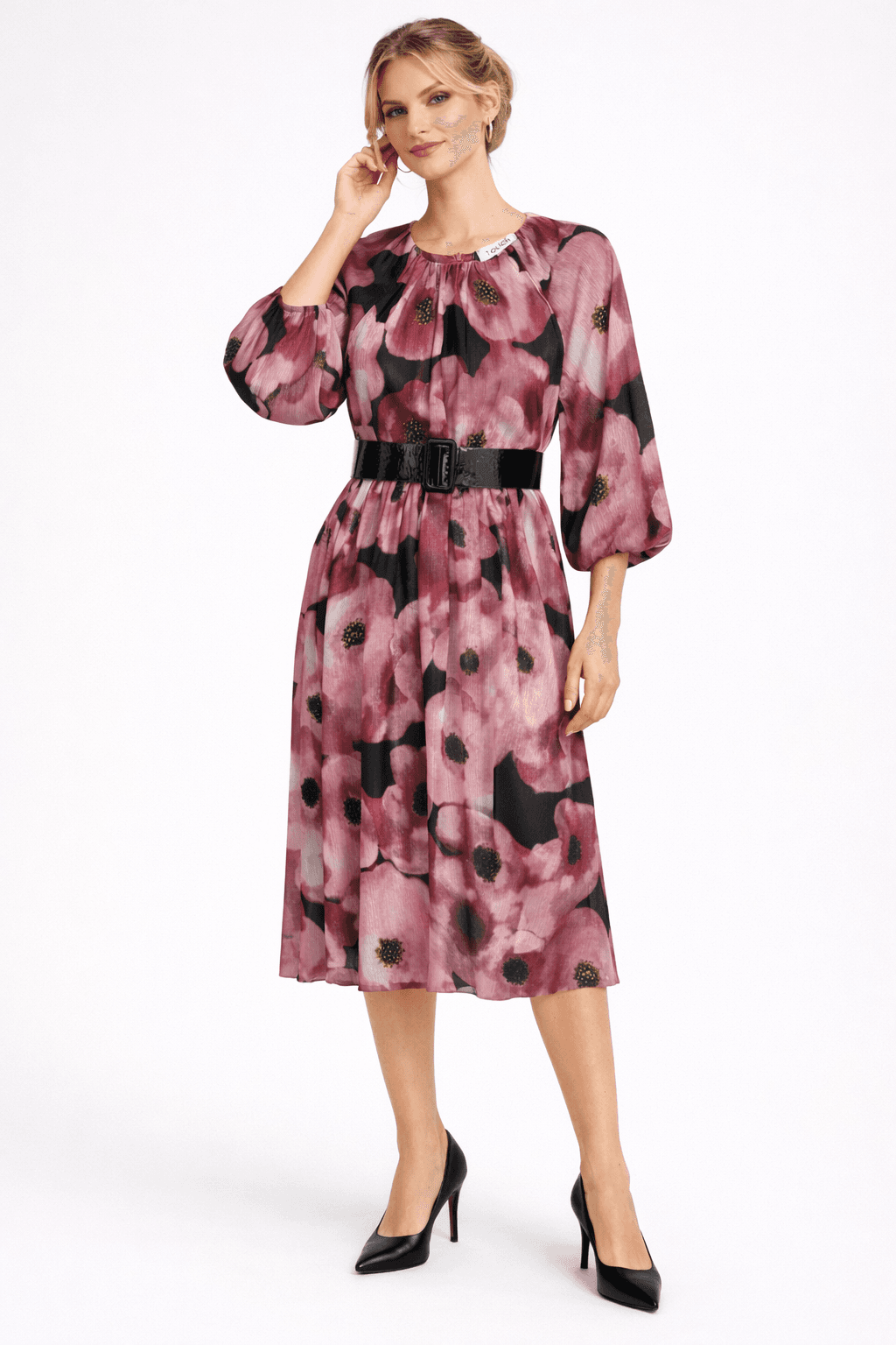 Floral Print Bubble Dress